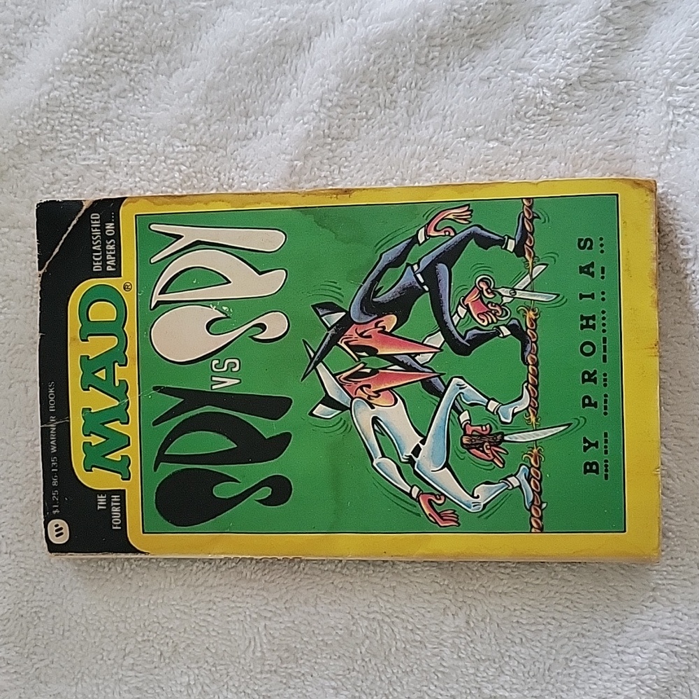 Spy vs Spy By Prohias The Fourth Mad Vintage Paperback.
